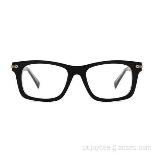 Promoção Baixo preço RECLA Full Retângulo Acetato Melhor Eyewear Frame óptica
